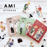 MIND WAVE - Pegatinas Amie | Antique Boy | 40 pegatinas
