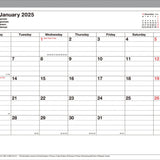 Mark's - Planificador Notebook Calendar 2026 Pequeño | Mint