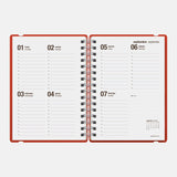 vacavaliente - Agenda Escolar A5 Semanal | Septiembre 2025 a Agosto 2026 | Bunny Hipster
