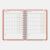 vacavaliente - Agenda Escolar A5 Semanal | Septiembre 2025 a Agosto 2026 | Bunny Hipster