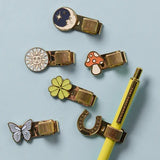 Designworks Ink - Set of 2 Pen Clips | Lemon + Cherry