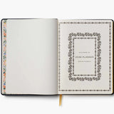 Rifle Paper Co. - Agenda 2026 12-Month Embroidered Bookbound Planner | Semanal | Ene a Dic | Wildwood