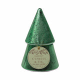 Paddywax - Cypress & Fir 7oz/198g | Green Stacked Tree  