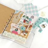 MIND WAVE - Pegatinas Yori-Dori |  Swan and Reading