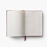 Rifle Paper Co - Embroidered Book Journal - Cuaderno de lecturas | Ladies Night