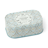Paddywax –  Vela Aromática 4.5oz/127g Printed Tin Candle Cherie | Blue & White - Lavender & Thyme