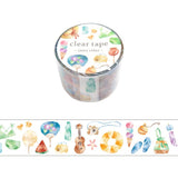 MIND WAVE -  Cinta adhesiva Transparente de 30mm | Calla Lily