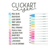 Zebra - Clickart | Set de 12 Light Colors