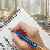 OHTO - Wooden Mechanical Pencil - Portaminas 2.0mm | Burdeos