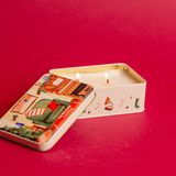 Paddywax –  Holiday Tin 5oz/141g | Piano Pomegranate Spruce