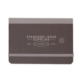 Designworks Ink - Cuaderno de Bolsillo - Standard Issue Pocket Journal | Black - Hojas cuadriculadas