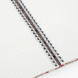 Pepa Paper - Cuaderno A5 Wyro | Hojas Cuadriculadas | Floral Roses