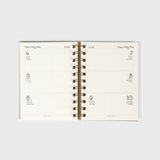 Pepa Paper - Weekly Planner A6 | Sep 2025 - Dec 2026 | Lienzo