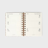 Pepa Paper - Agenda Semanal A5 Flores | Sep 2025 - Dic 2026 | Floral Roses