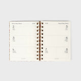 Pepa Paper - Weekly Planner A6 | Sep 2025 - Dec 2026 |  Floral Roses