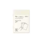 Midori MD Paper - MD Notebook Light A7 Pack de 3 cuadernos | Hojas Lisas
