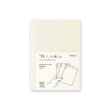 Midori MD Paper - MD Notebook Light A6 Pack de 3 cuadernos | Hojas Lisas