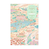 Midori - Yuru Log Notebook (B6) Cuaderno con Malla de Puntos | Travel Hotel