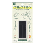 Midori XS Compact Punch Perforadora Compacta | Black