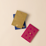 Designworks Ink - Metallic Suede Journal | Sheets with Lines | Radiant Fuchsia