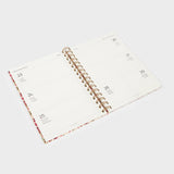 Pepa Paper - Agenda Semanal A5 Flores | Sep 2025 - Dic 2026 | Floral Roses