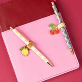 Designworks Ink - Set of 2 Pen Clips | Lemon + Cherry