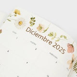 Pepa Paper - Monthly Planner | Sep 2025 a Dic 2026 | Spring Flowers