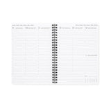 Legami - 12-Month Daily Planner - Medium - 2025 | Day per Page A5 | Moonglow