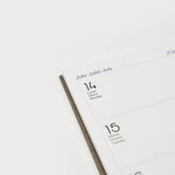 Pepa Paper - Weekly Planner A6 | Sep 2025 - Dec 2026 | Piedra