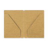 Traveler's Company - TRAVELER'S notebook 010 Kraft Paper Folder | Passport Size