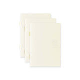 Midori MD Paper - MD Notebook Light A7 Pack de 3 cuadernos | Hojas Lisas