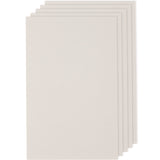 Rico Design - Paper Poetry Luxury Pack of 5 sheets A4 100 g/m² | Light Grey