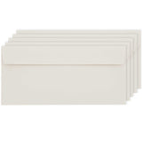 Rico Design - Paper Poetry Luxury Pack de 5 sobres DL 11x22cm de 100 g/m² | Light Grey