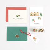 Rico Design - Pegatinas Washi Christmas Market - Rollo de 200