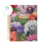 ARTEBENE - Cuaderno de anillas A5 | Hojas con puntos | Floral & Leaf Mix