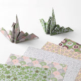 Shogado - Papel de Origami Yuzen Washi - 15x15cm | Flower 1