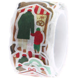 Rico Design - Pegatinas Washi Christmas Market - Rollo de 200