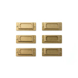 Traveler's Company - BRASS Label Plate