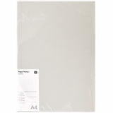 Rico Design - Paper Poetry Luxury Pack of 5 sheets A4 100 g/m² | Light Grey
