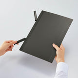 Kokuyo - Clip Note BIZRACK A4 | Black
