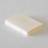 Midori MD Paper - MD Notebook Light A7 Pack de 3 cuadernos | Hojas Lisas