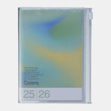 Mark's - A6 Weekly Planner |  Sept 2025 - Dec 2026 | Gradient Green