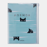 Mark's - A5 Weekly Planner | Sept 2025 - Dec 2026 | Cat Mint