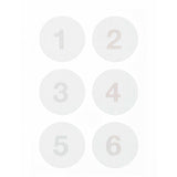 Rico Design - Paper Poetry Pegatinas Calendario de Adviento | Números 1 - 24