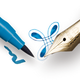 Sailor - Shikiori Brush Pen Set de 5 | Doble tip: Brush and Fine | Autumn Set 