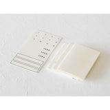 Midori MD Paper - MD Notebook Light A7 Pack de 3 cuadernos | Hojas Lisas
