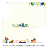 Midori - Yuru Log Notebook (B6) Cuaderno con Malla de Puntos | Motif Textile