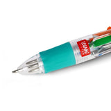 Legami – Mini Bolígrafo 4 Colores Mini Magic Rainbow  | Dino