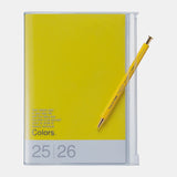 Mark's - B6 Weekly Planner | Oct 2025 - Dec 2026 | Colors Yellow