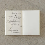 Midori MD Paper - MD Notebook Light A7 Pack de 3 cuadernos | Hojas Lisas